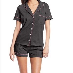 Bottoms Out Gal - Women's Knit Pajama Shorts Set